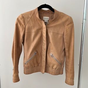 Club Monaco leather jacket